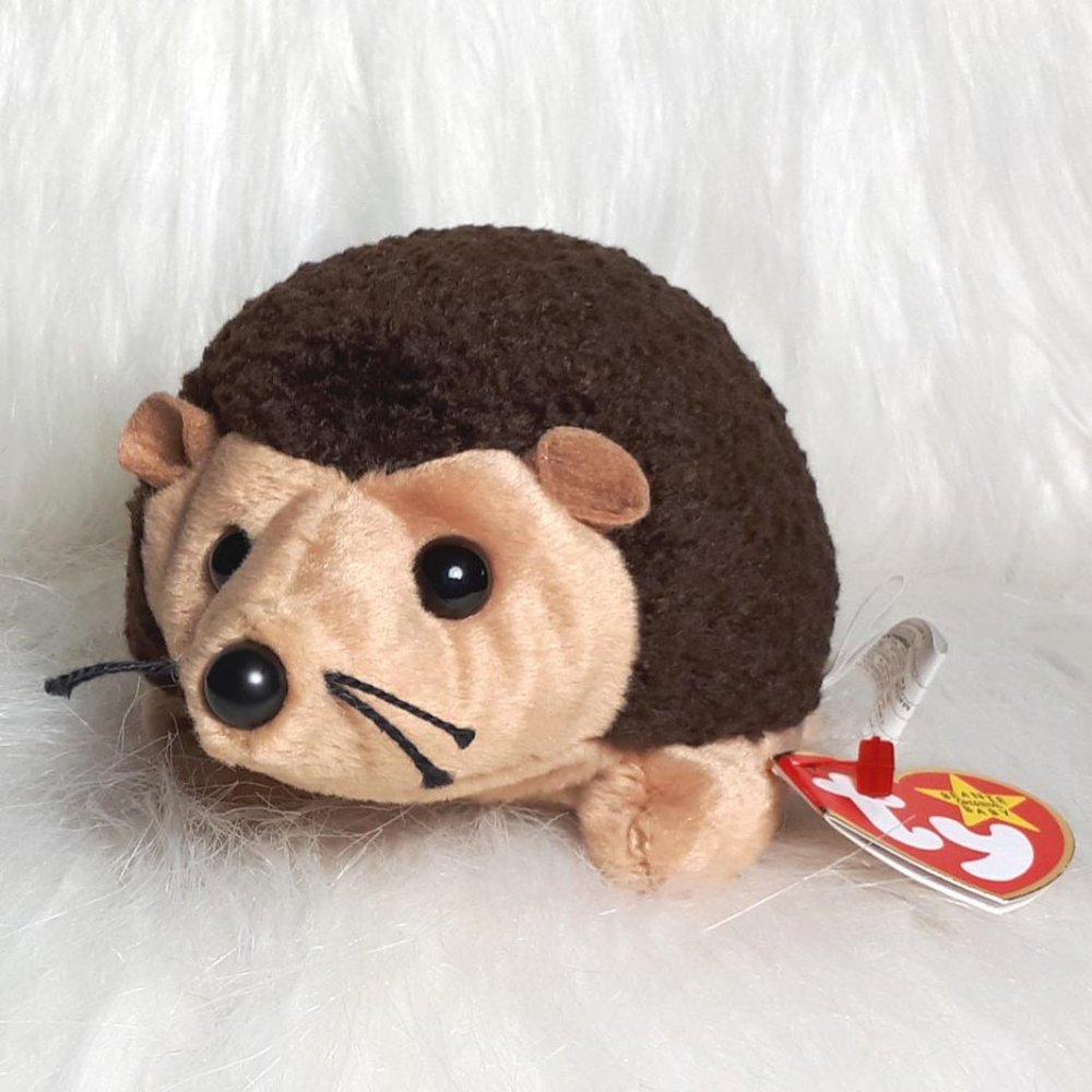 Ty beanie Prickles the hedgehog 1998. NWT